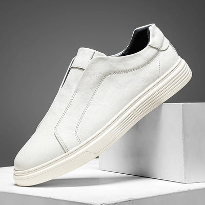 Essential Leather Slip-On Sneakers