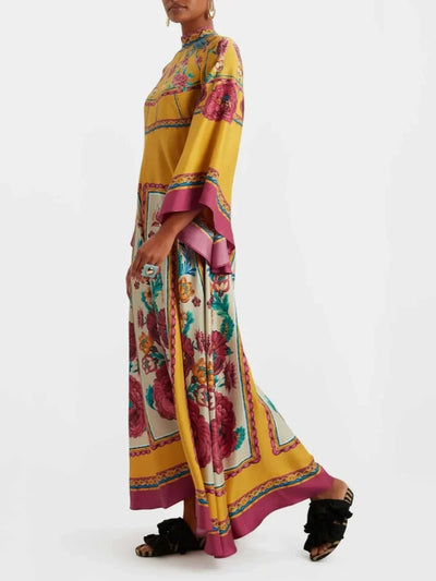 Long Flowing Casual and Fashionable Maxi Dress Elsen Amsterdam