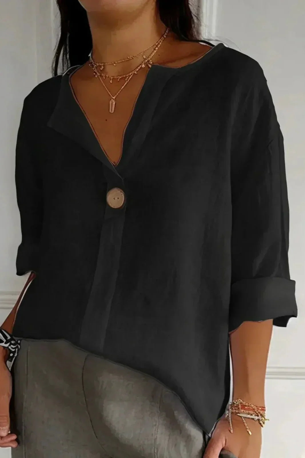 Tammy | Relaxed Linen Top