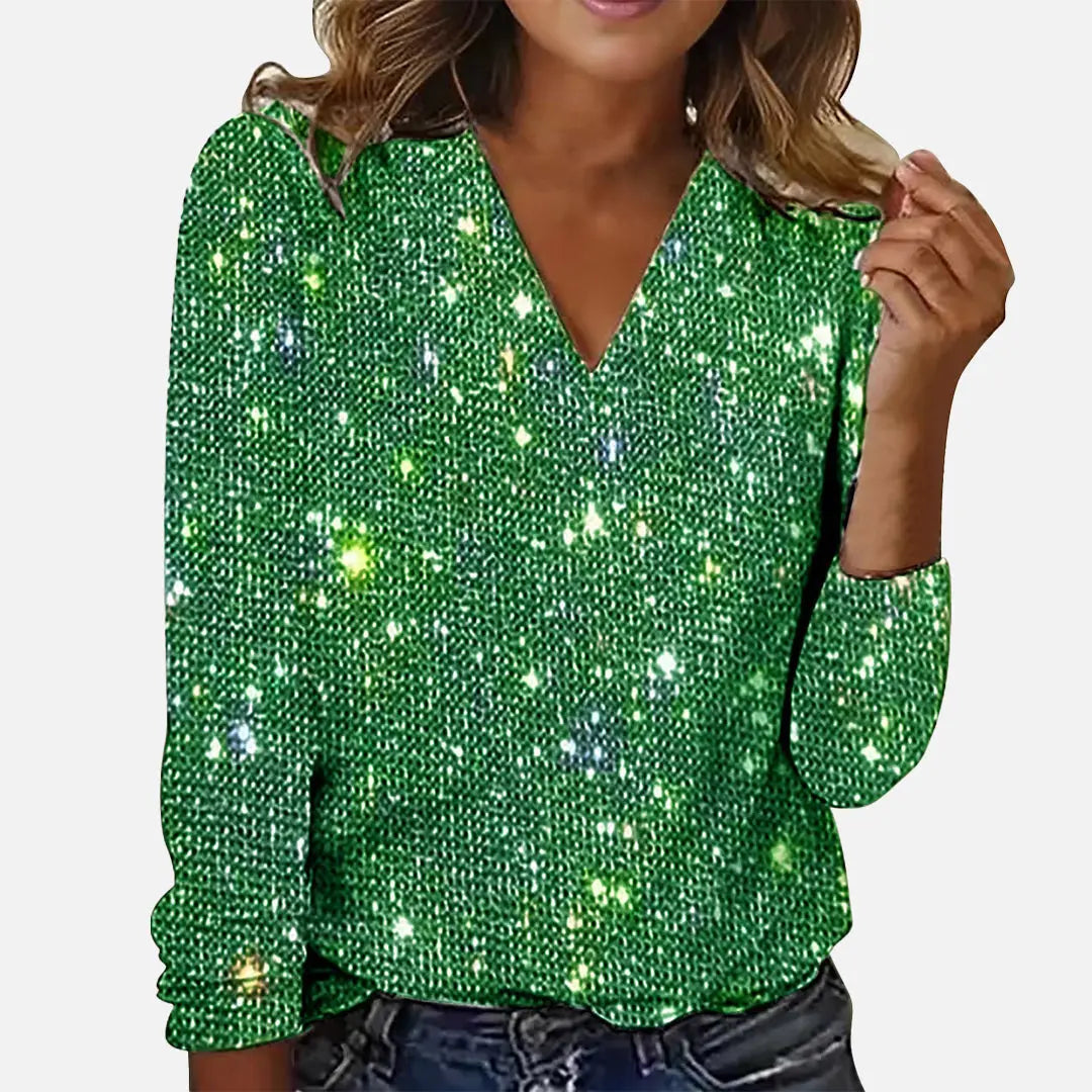 V-Neck Diamond Blouse Elsen Amsterdam