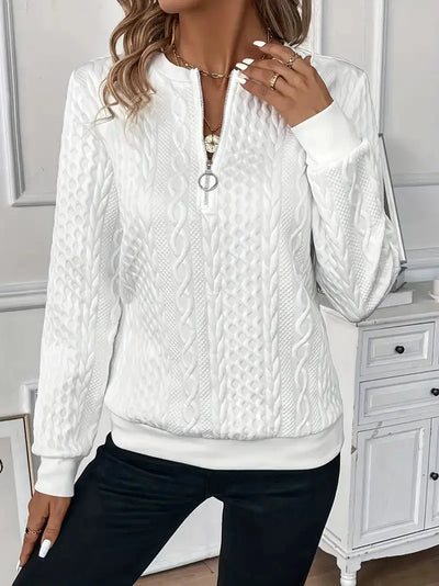 Amy | Sweater with Zipper Elsen Amsterdam