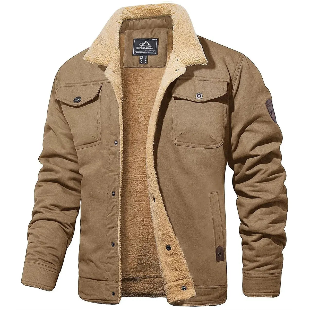 Casey | Fleece Bomber Jacket Elsen Amsterdam