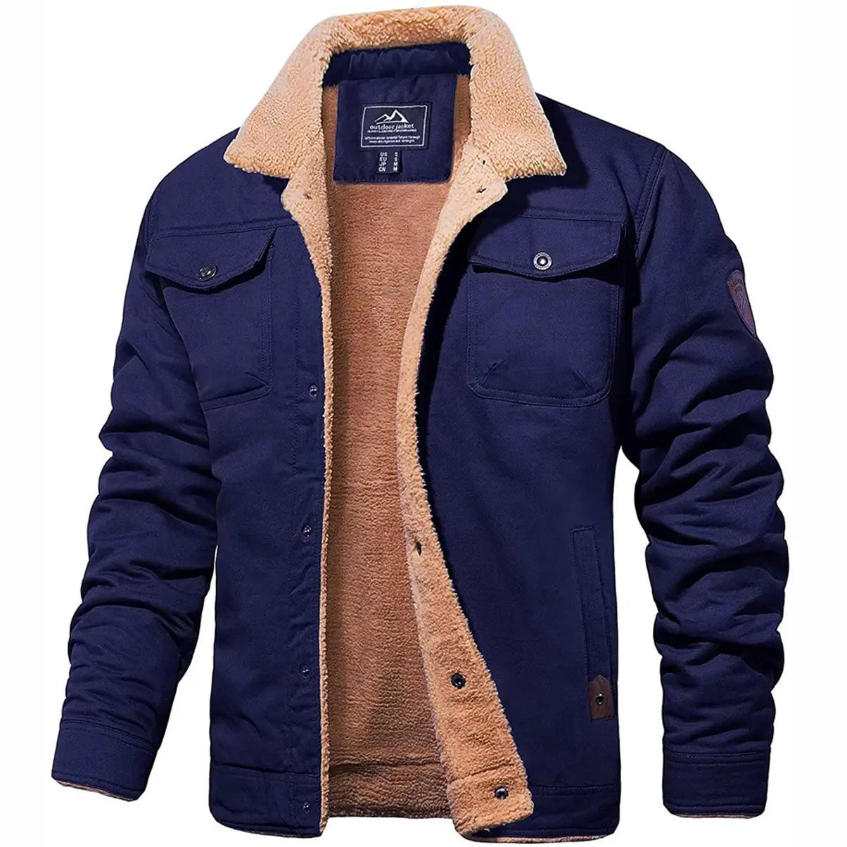Casey | Fleece Bomber Jacket Elsen Amsterdam