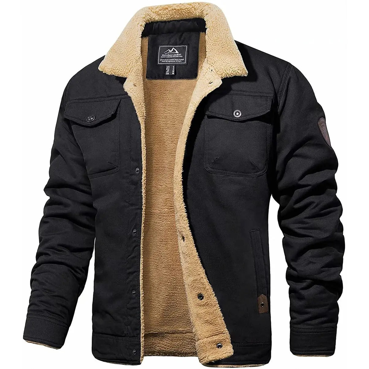 Casey | Fleece Bomber Jacket Elsen Amsterdam