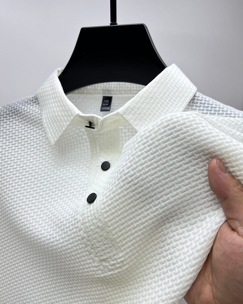 Eddy | Breathable Polo Mesh T-Shirt