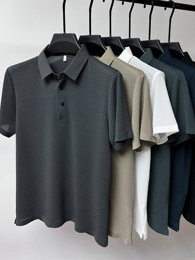 Eddy | Breathable Polo Mesh T-Shirt