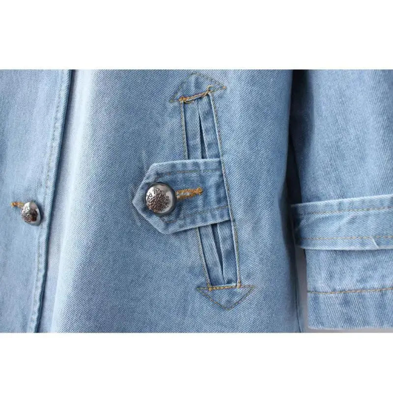 Everyday Denim Cape Coat Elsen Amsterdam