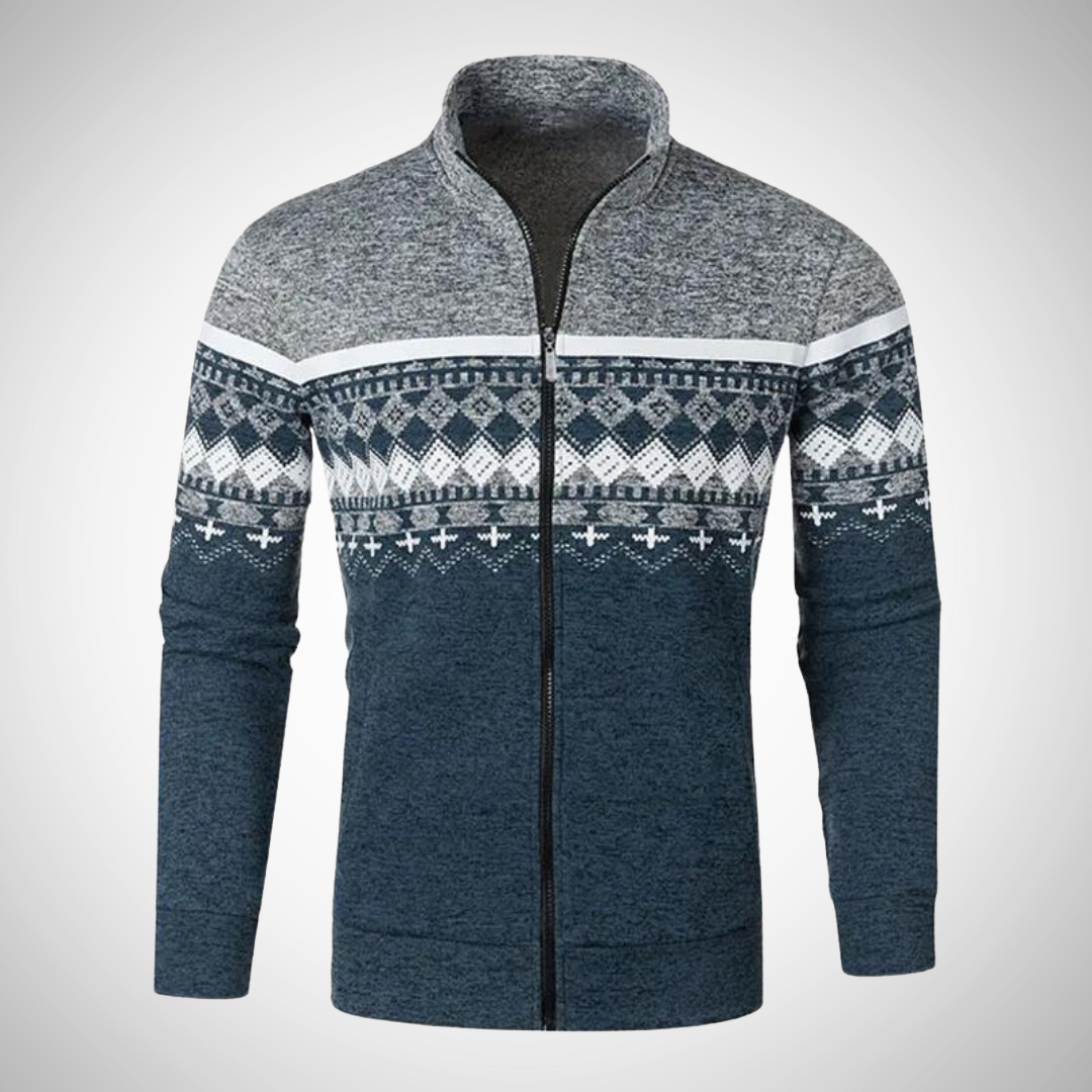 Thor | Nordic Zip Up Sweater