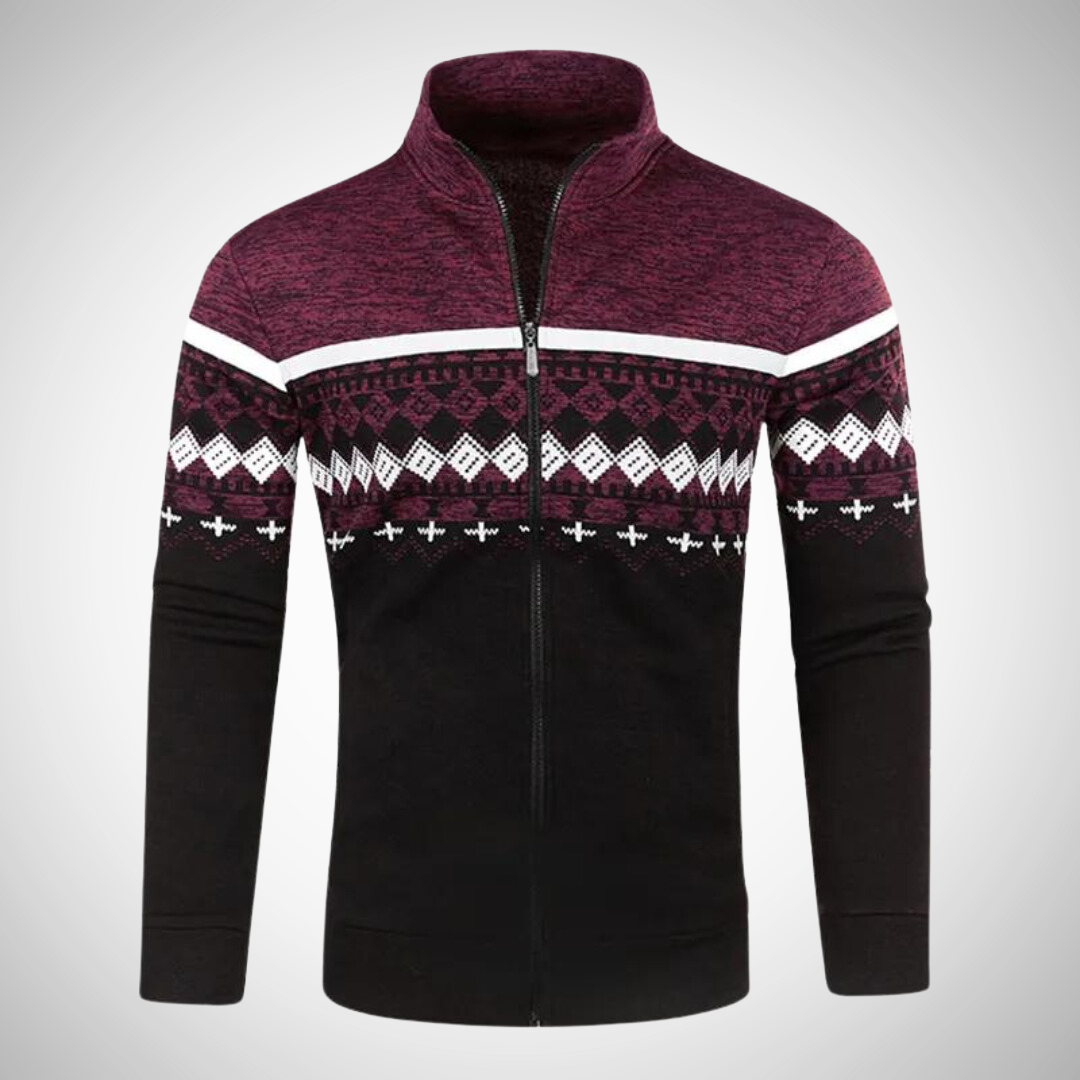 Thor | Nordic Zip Up Sweater