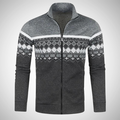 Thor | Nordic Zip Up Sweater