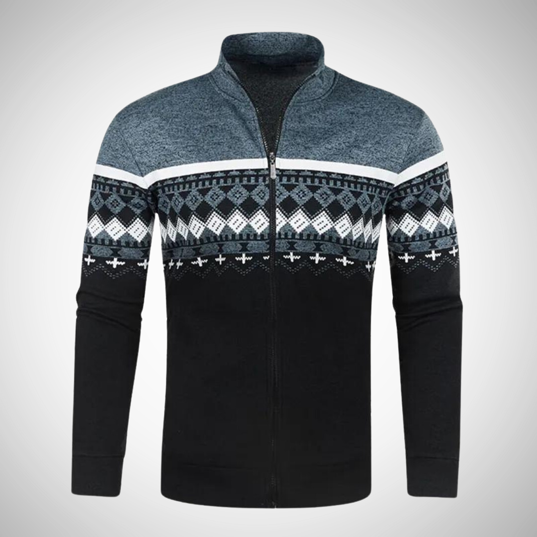 Thor | Nordic Zip Up Sweater