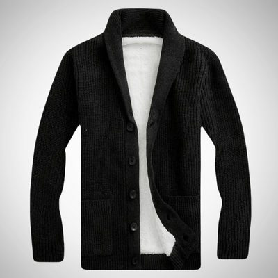 Fleece Lined Shawl Cardigan