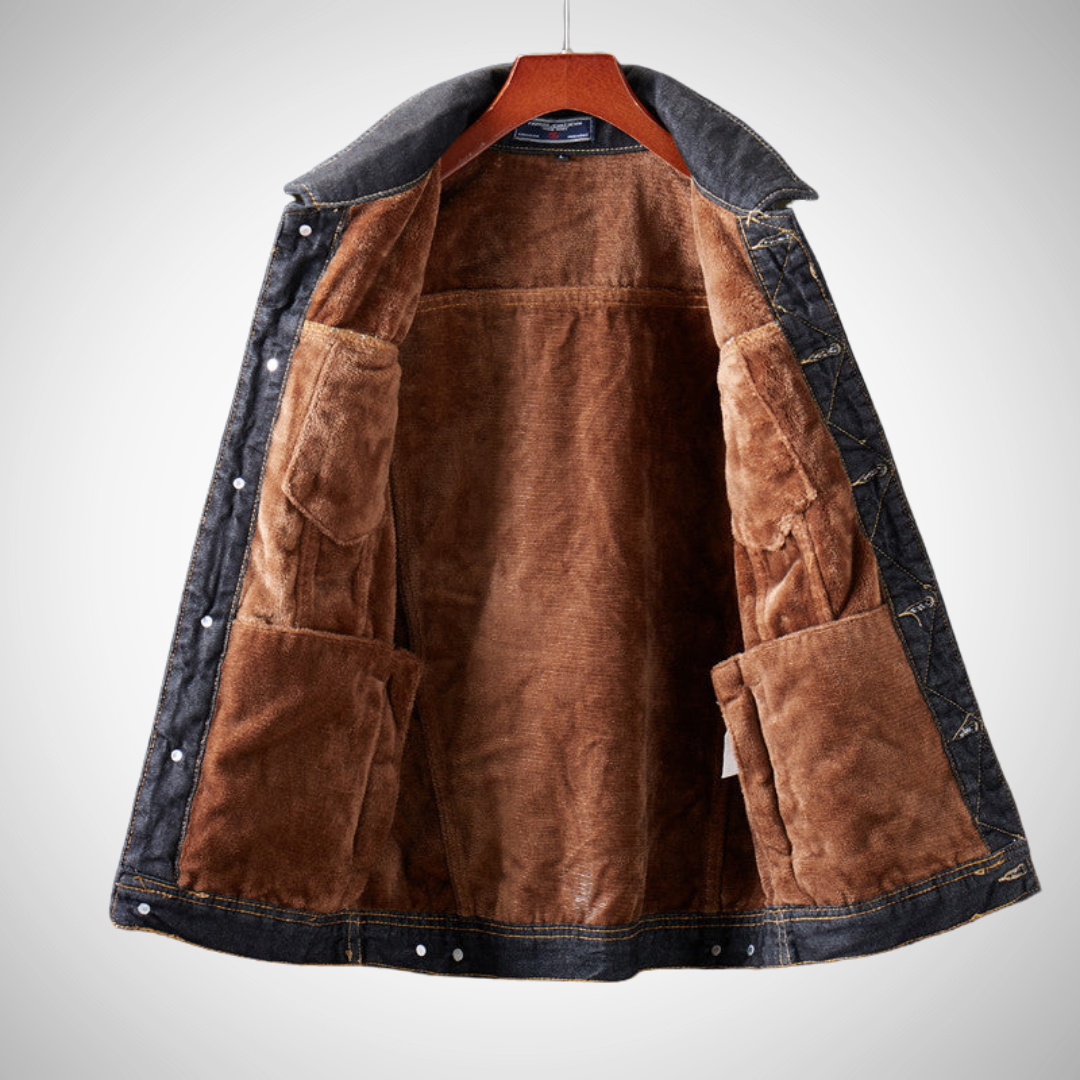 Cowboy Fleece Denim Jacket