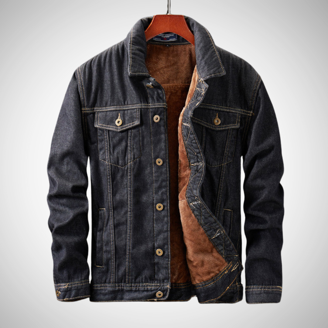 Cowboy Fleece Denim Jacket