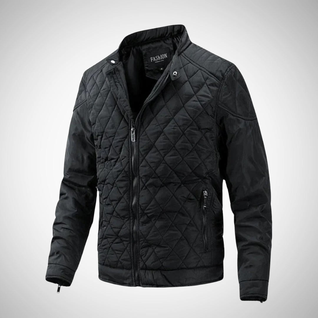 Quilted Casual Autumn Jacket for Men