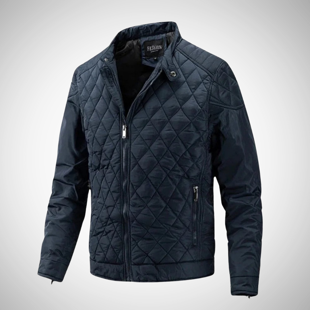 Quilted Casual Autumn Jacket for Men