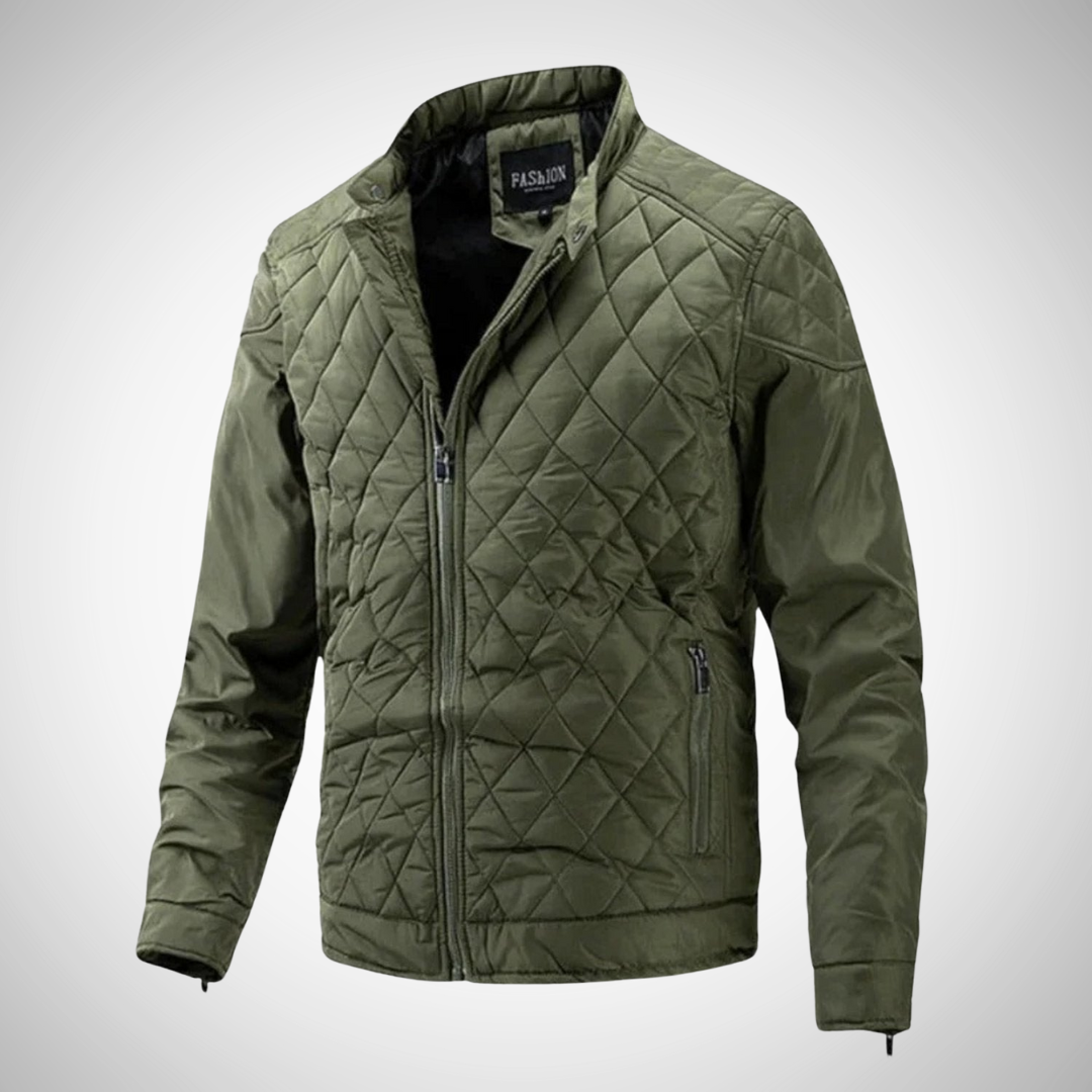 Quilted Casual Autumn Jacket for Men
