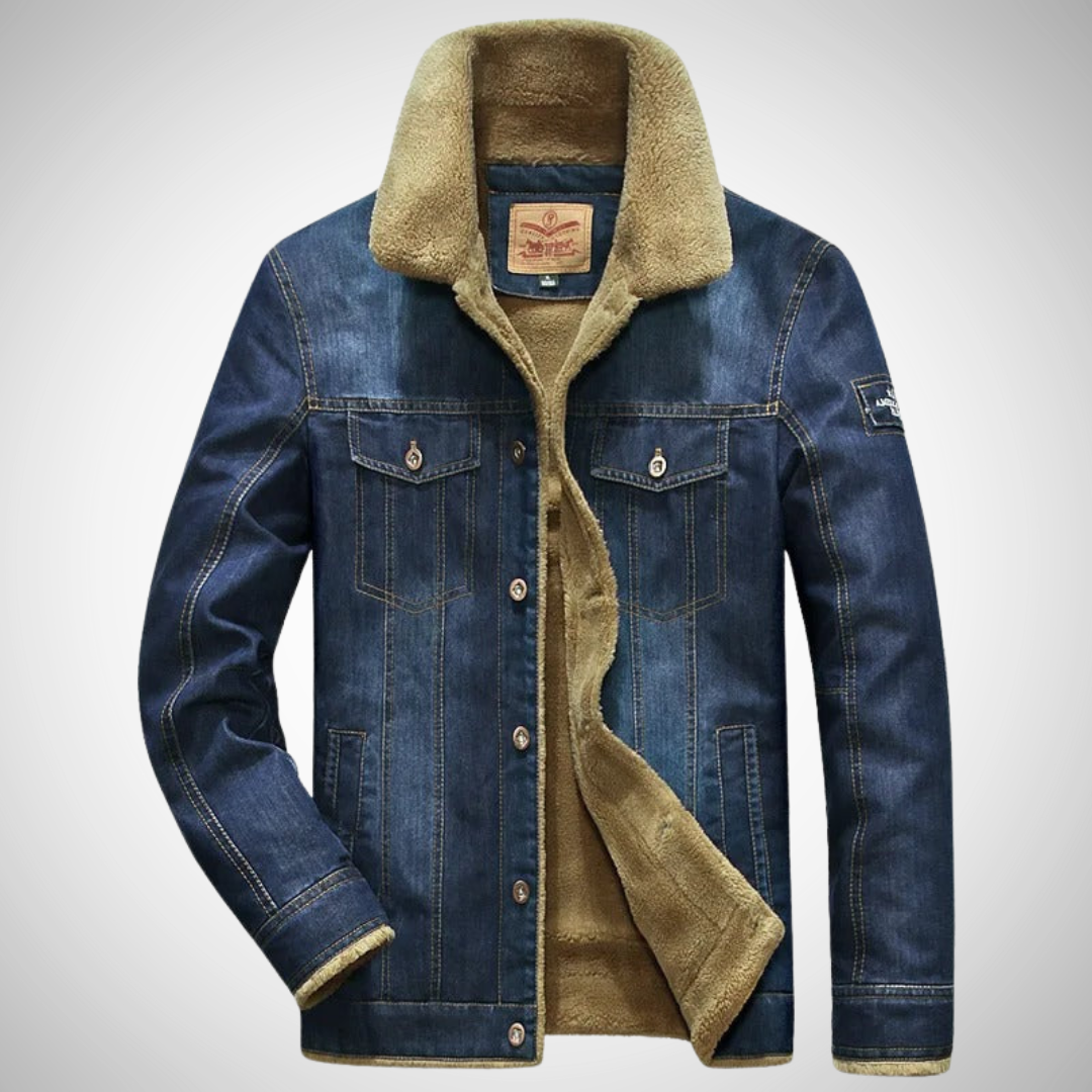 Fleece Lined Denim Jacket