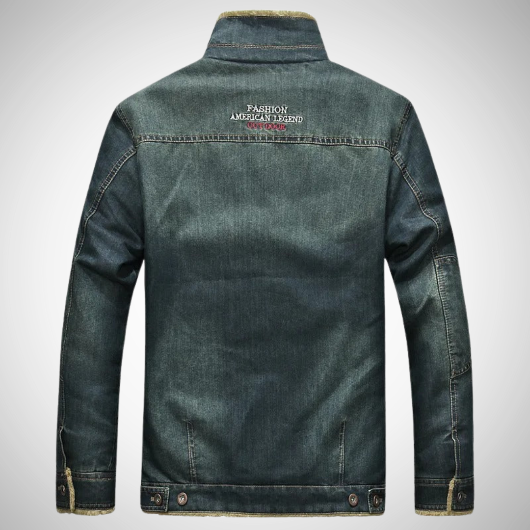 Fleece Lined Denim Jacket