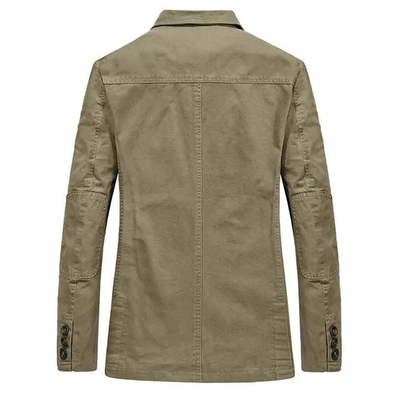 Sydney | Men’s Cotton Collar Coat Elsen Amsterdam