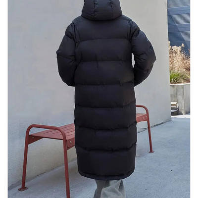 Long Puffer Winter Coat