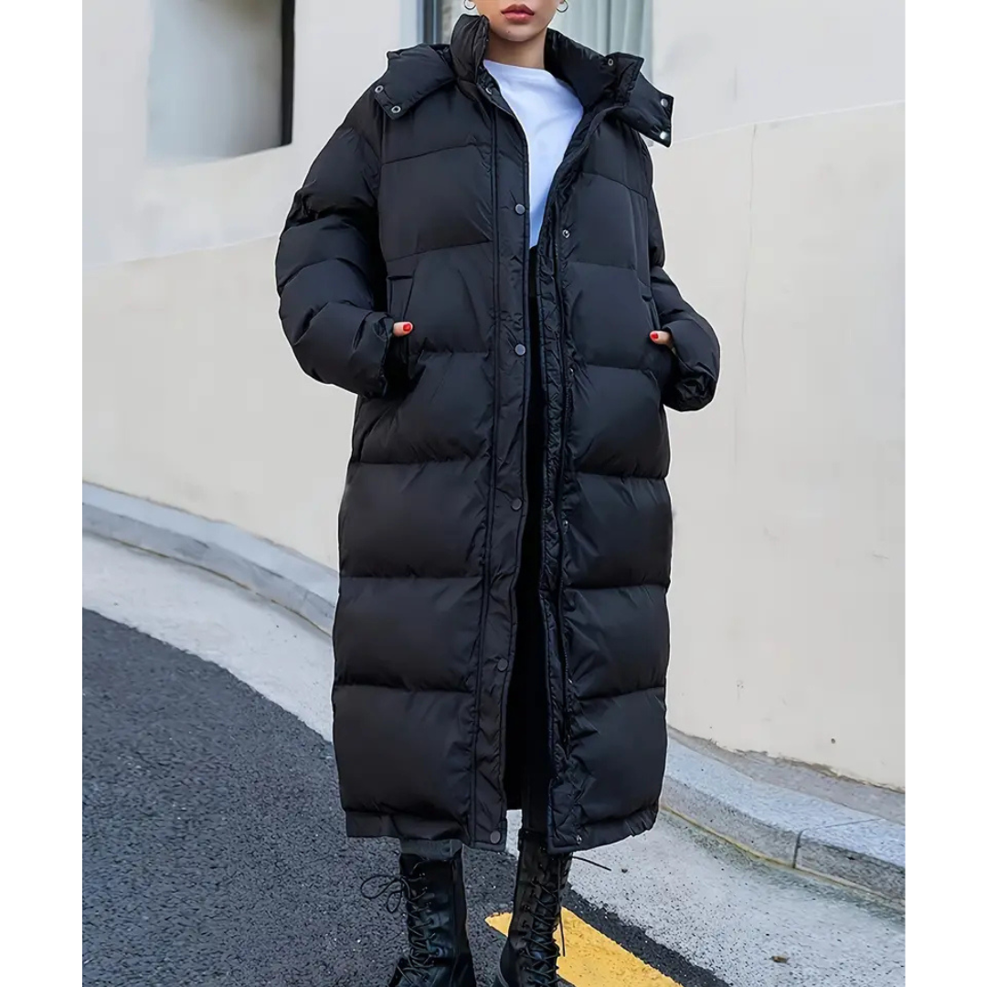 Long Puffer Winter Coat