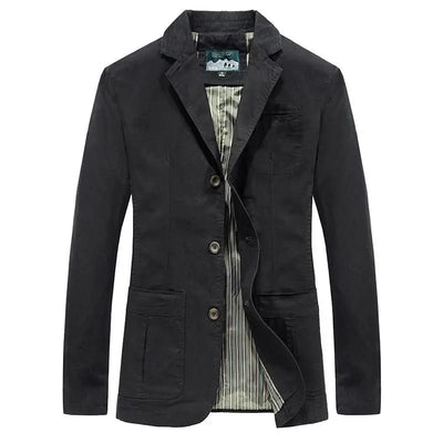 Sydney | Men’s Cotton Collar Coat Elsen Amsterdam