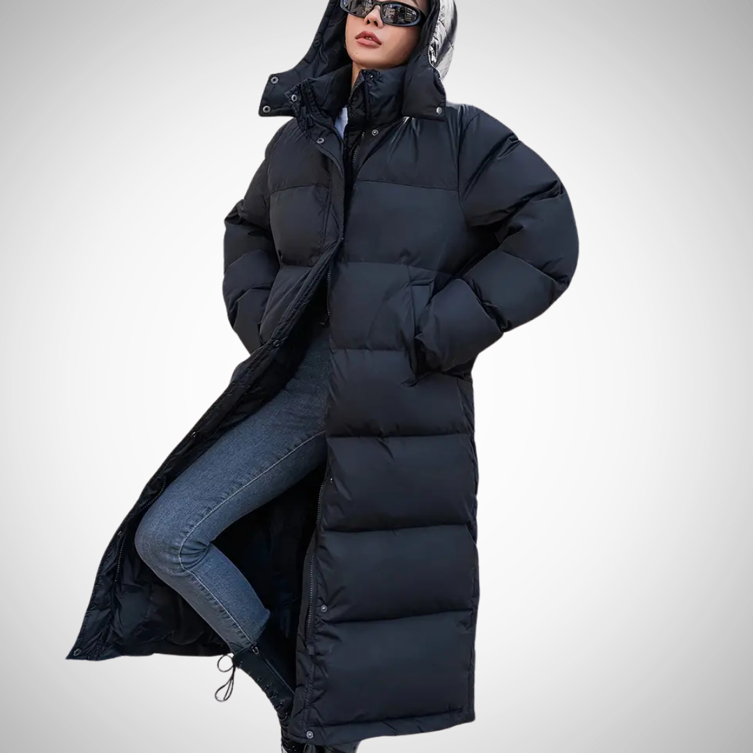 Long Puffer Winter Coat