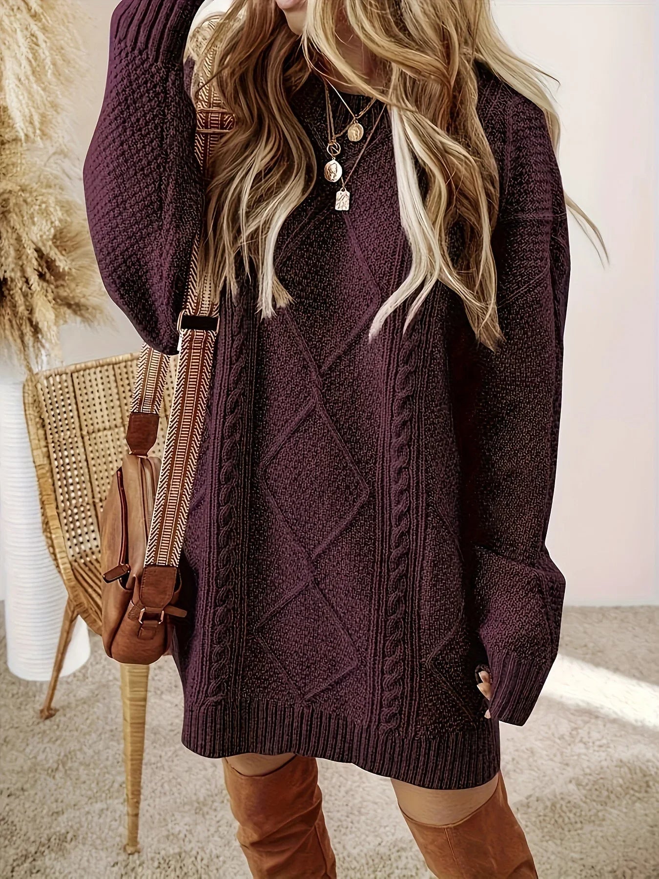 Knitted Sweater Dress
