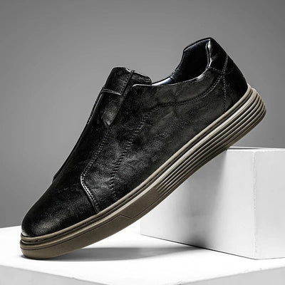 Essential Leather Slip-On Sneakers