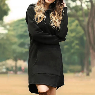 Élan Cocoon Hoodie Dress