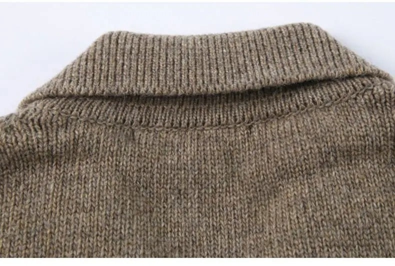 Havenwood Classic Wool Knit Sweater