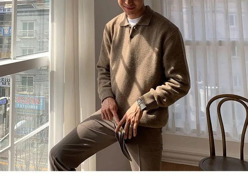 Havenwood Classic Wool Knit Sweater