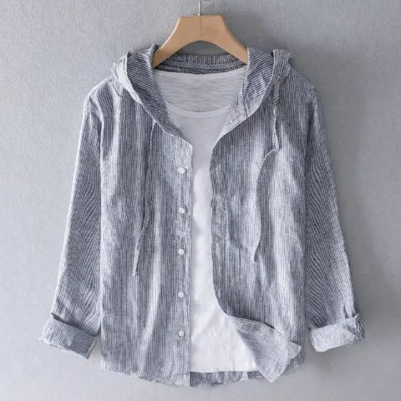 Nova Linen Hoodie Elsen Amsterdam