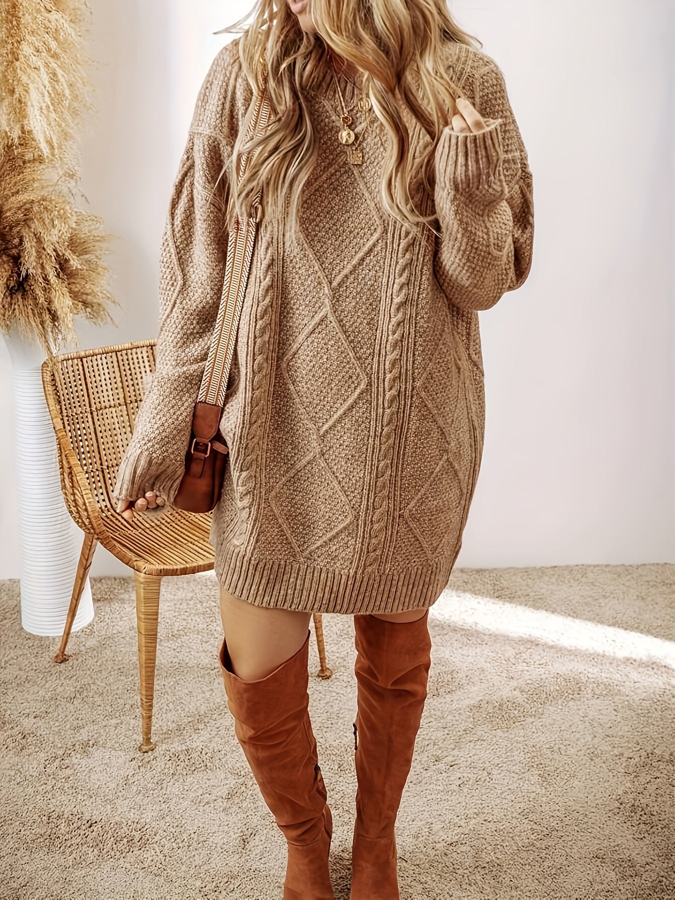 Knitted Sweater Dress