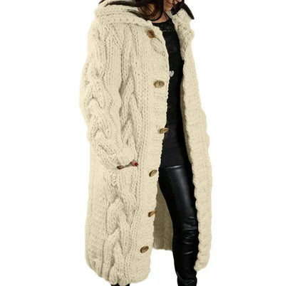 Aurora | Chunky Knit Sweater Coat