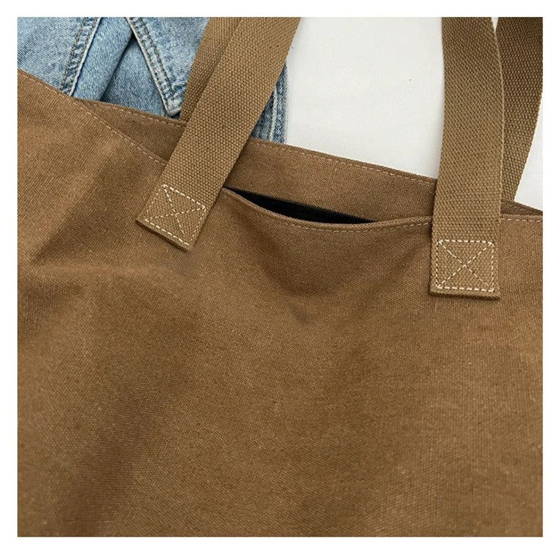 Whiskers & Wonder Canvas Tote