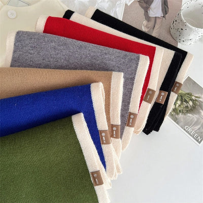 Versatile Striped Unisex Winter Scarf