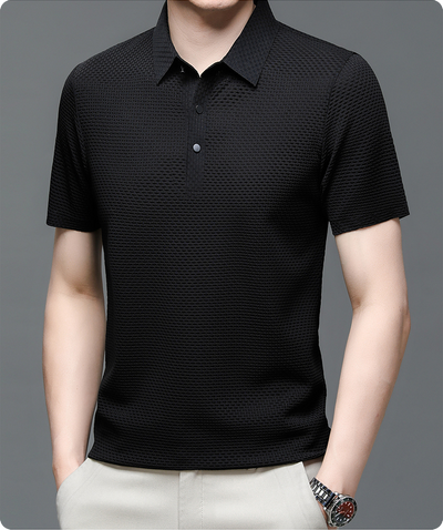 Eddy | Breathable Polo Mesh T-Shirt