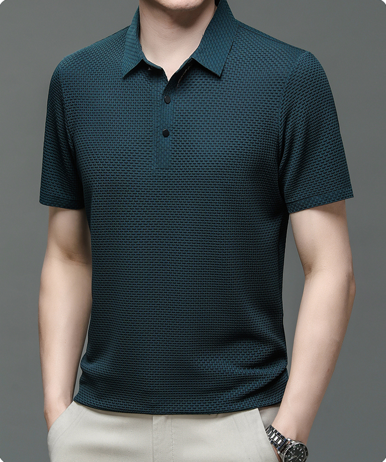 Eddy | Breathable Polo Mesh T-Shirt