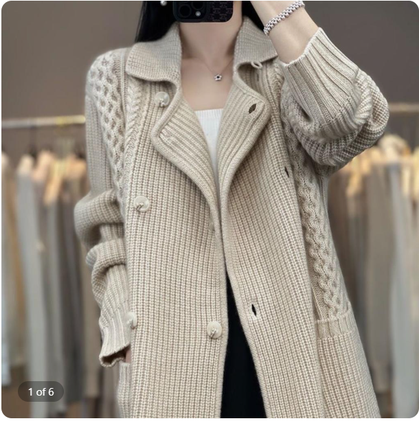 Jan | Medium Long Sweater Cardigan For Women