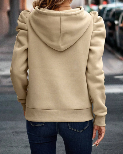 Lira Stacked-Sleeve Hoodie