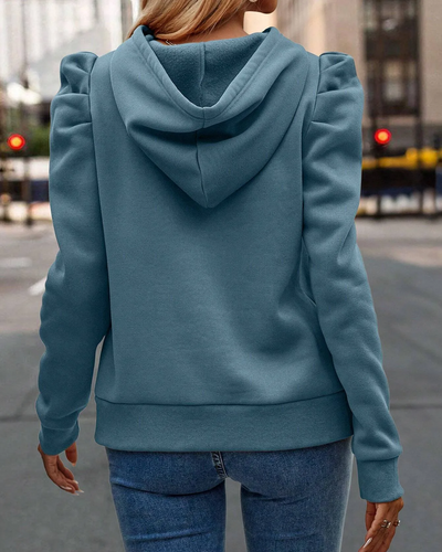 Lira Stacked-Sleeve Hoodie