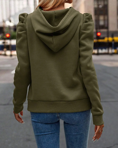 Lira Stacked-Sleeve Hoodie