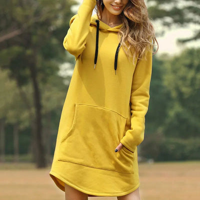 Élan Cocoon Hoodie Dress